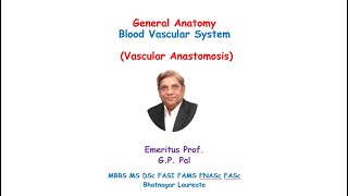 IN HINDI Vascular anastomosis [upl. by Cirred909]