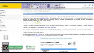 Formación online Comprobación del Certificado de Autenticación del DNI Electrónico [upl. by Sueddaht]