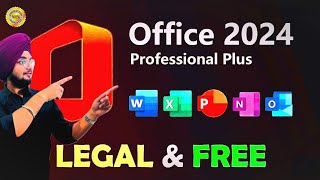 Download and Activate Microsoft Office 2024 Legal for Free  Genuine Version✅  TechBaljeet1300 [upl. by Drake]