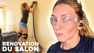 Rénovation du salon avec des idées simples et efficaces  Rénovation EP7 [upl. by Martguerita668]