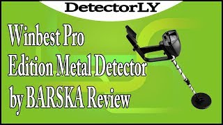 Winbest Pro Edition Metal Detector by BARSKA Review [upl. by Savage]