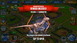 NEW UNLOCK HYBRIDS CARNORAPTOR MAX X3 LEVEL 40  HT GAME [upl. by Eiramac162]