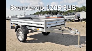 Brenderup 1205SUB hobbytrailer  have trailer [upl. by Chaffinch]