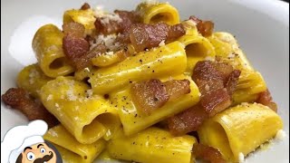 La CARBONARA PERFETTA SUPER CREMOSA🔥  La RICETTA ROMANA ORIGINALE [upl. by Rosenquist196]