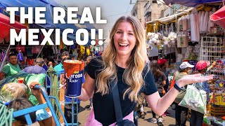 Inside Mexico’s Craziest Market  WE WERE SHOCKED our first time in Mexico City  CDMX Mexico [upl. by Ttoille]