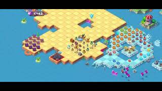 Mergest Kingdom Level 27 win construction season  HUGE CRAB [upl. by Lemrahc]