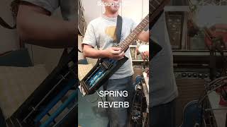 DIY SPRING REVERB guitar11sec [upl. by Herries]