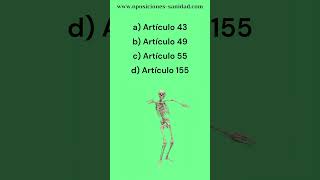 Preguntas tipo test para TCAEs y Celadores Nº 12 [upl. by Dolly]