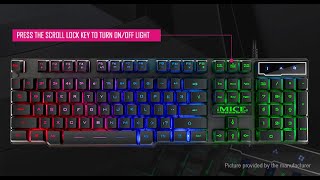 IMICE KM680 GAMING KEYBOARD AND MOUSE UNBOXING MA COMPUTER BD [upl. by Nilesoy]