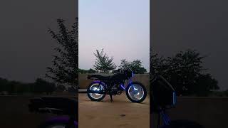 S alloy wheel splendor bike modified bikestunt automobile splendormodification splendorstunt [upl. by Airdni]