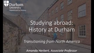 Studying abroad History at Durham  Transitioning from North America [upl. by Spenser404]