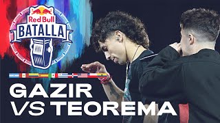 GAZIR vs TEOREMA  Octavos  Red Bull Batalla Internacional 2022 [upl. by Wendall]