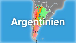 Argentinien  Geografie Bevölkerung amp Wirtschaft [upl. by Bast]