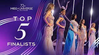 72nd MISS UNIVERSE  TOP 5  Miss Universe [upl. by Annahgiel]