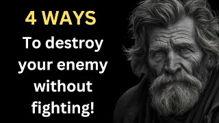 4 WAYS To Destroy Your Enemy Without Fighting Wise Quotes About Enemies [upl. by Ardnalac]