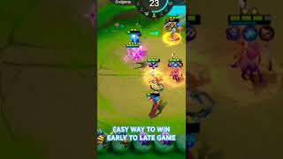 EASY WAY TO WIN FROM EARLY TO LATE GAME USING VALE SKILL 1  MOBILE LEGENDS  MAGIC CHESS mlbb [upl. by Larual189]