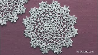 Crochet Doily PART 1 Unique Crochet Pattern Step by Step Instructions crochetworldcreations [upl. by Fleisig]