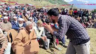 JKNC rally at larnoo kokernag Omar Abdullah MiaAltaflarvi [upl. by Albright885]