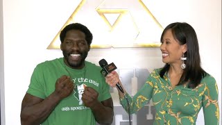 Jared Cannonier Reacts to Khamzat Chimaev vs Gilbert Burns Israel Adesanya Title Fight [upl. by Etnohc]