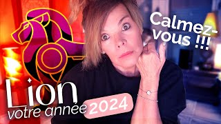 2024 Pour les Lion ♌️  On se calme  🧘‍♀️🧘 Limpulsivité est à bannir ✋🦁☀️ [upl. by Halfon]