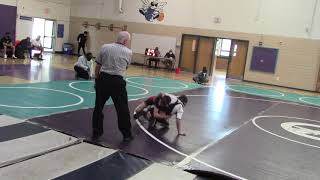 Gunston wresting match vs Dorothy Hamm [upl. by Adelpho]