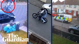 Mapping out the Cardiff ebike police chase through CCTV [upl. by Ecnatsnoc]