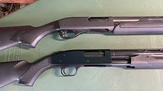 Mossberg 500 vs Remington 870 Express  The Most Popular 12 Gauge Pump Action Shotguns [upl. by Ber944]