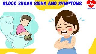 9 Signs your blood sugar is high amp Early symptoms [upl. by Baras]