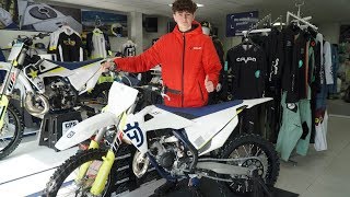 I GOT A BRAND NEW MOTOCROSS 125 DIRT BIKE [upl. by Anny]