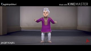 Guru Gobind Singh Ji History in Chaar Sahibzaade BolMaayeGujriye JagjitKajel [upl. by Ateuqal]