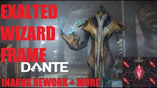 WARFRAME NEWS INAROS REWORKNEW FRAME  MORE Devstream 176 Overview  Whispers In THe Wall [upl. by Schechter459]