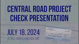 Hoffman Estates Presents the Central Road Shared Use Path Check PresentationBell Works Chicagoland [upl. by Naed]