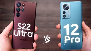 S22 Ultra vs Xiaomi 12 Pro  ¡UNA HUMILLACIÓN [upl. by Carolann]