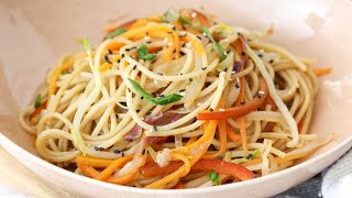 CHOW MEIN  Salteado de Fideos con Vegetales  CUKit [upl. by Delbert616]