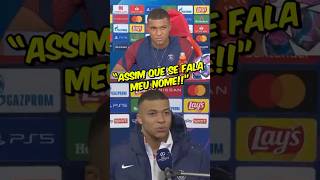 ASSIM QUE SE PRONUNCIA MBAPPÉ😳 [upl. by Karlotta]