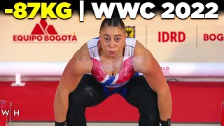 87kg World Weightlifting Championships 22 [upl. by Aggappe]