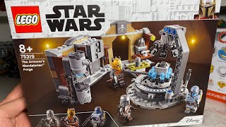 РАСПАКОВКА The Armorer’s Mandalorian Forge 75319  Мандалорец и его друзья  Лего  Lego [upl. by Cloutman]