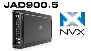 NVX JAD9005 Car Amplifier  900W Class D 5Channel Amp [upl. by Erdnael404]