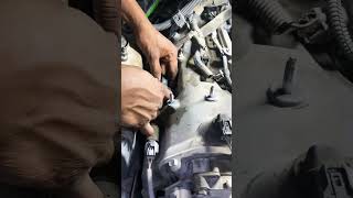 Lexus 460 ignition coil removal car mechanic workshop [upl. by Ag]