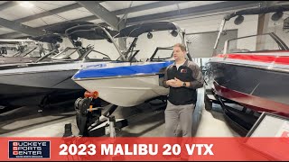 2023 Malibu 20 VTX Boat Walkthrough [upl. by Ahtenak621]