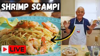 Best Spaghetti Shrimp Scampi Recipe by Pasquale Sciarappa [upl. by Aicia]