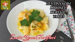 Zeytinyağlı Limonlu Kereviz Tarifi  Leziz Yemek Tarifleri [upl. by Pardner673]