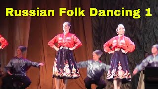 Russian Folk Dancing 1  Moscow [upl. by Yelhsa]