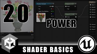 Power  Shader Graph Basics  Episode 20 [upl. by Aidualk]