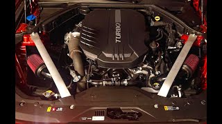 Genesis G70 33T BMS Intake Sound [upl. by Arihsa]