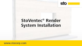 StoVentec® Render Installation [upl. by Olram]