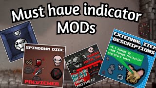 6 must have indicator MODs i use that dont ruin the game and more The binding of isaac  Repentance [upl. by Ahsitan]