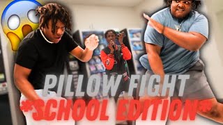 I Hosted A Pillow Fighting TOURNAMENT In School [upl. by Marinelli993]