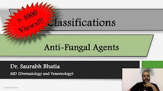 Classifications In Dermatology Anti Fungal Agents [upl. by Burnaby168]