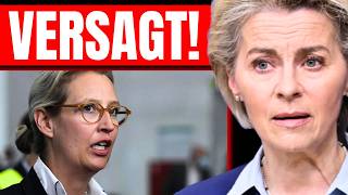 BREAKING 💥 WEIDEL KNÜPFT SICH VON DER LEYEN VOR 💥 NACH DIESEM VIDEO KAUFST DU DIR KEIN EAUTO [upl. by Hanah168]